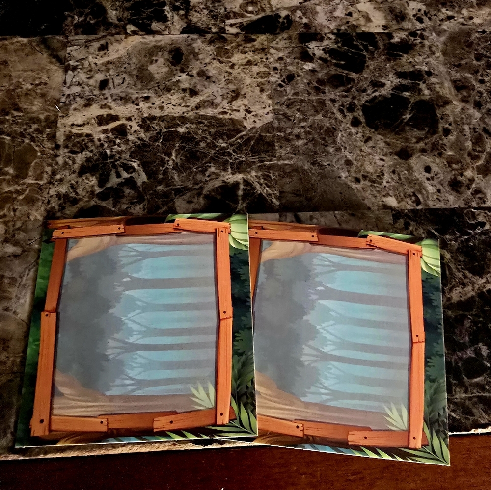 100 2 1/2" - 2 1/2"  Jungle Cards. PRICE IS FIRM
